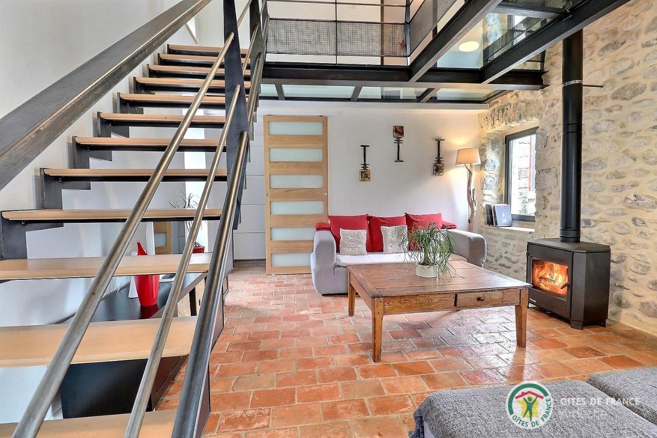 L'Envol Des Papillons Villa Grospierres Ngoại thất bức ảnh